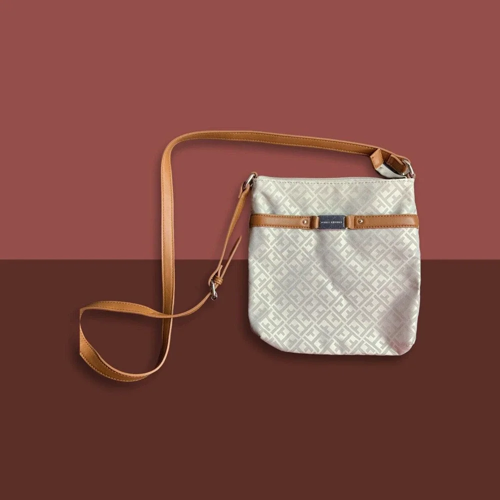 TOMMY‎ HILFIGER Gray Handbag Crossbody Purse